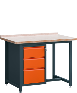 WB 1000kg - L2/S6+P - Stół warsztatowy