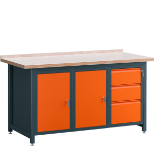 WB 1000kg - L3/S1+S1+S6 - Stół warsztatowy